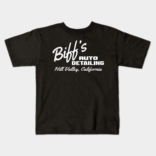 Back To The Future - Biffs Auto Detailing Kids T-Shirt